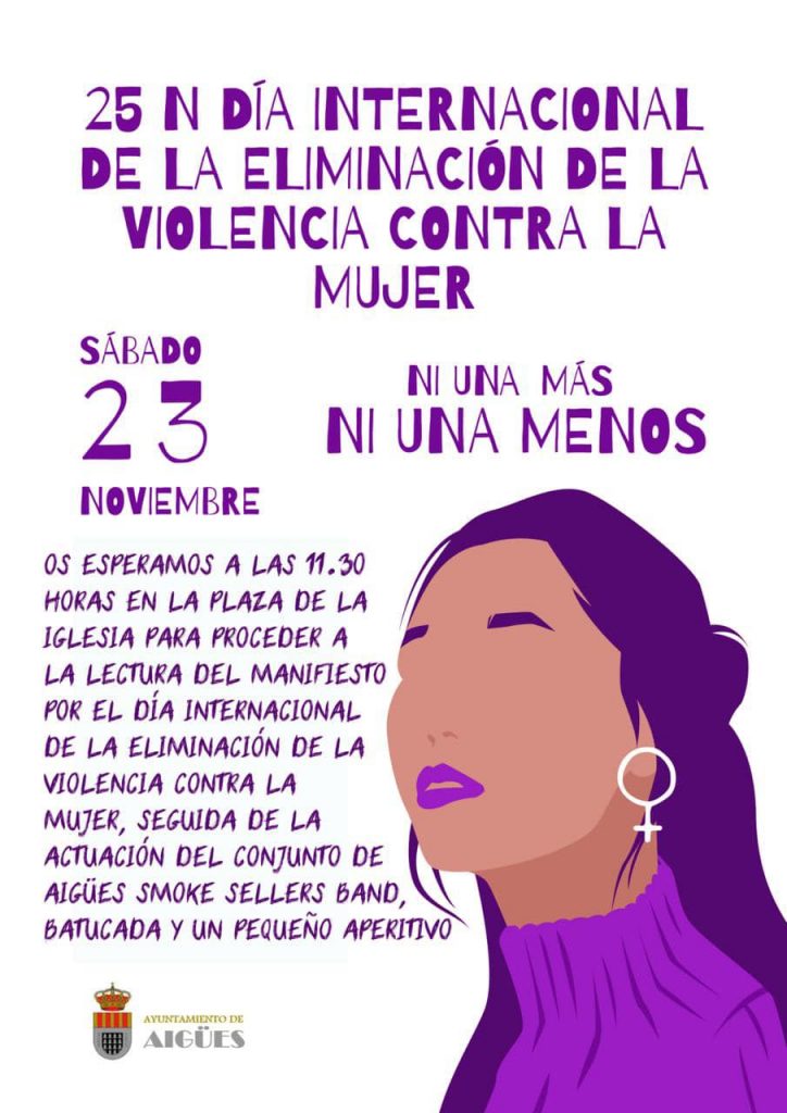 Día Internacional de la eliminación de la Violencia Contra la Mujer